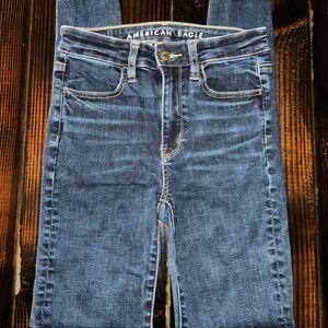 American Eagle Dark Blue Denim Jeans